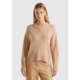 United Colors of Benetton Bayan Maglia G/C M/L 1244d10bc kazak, bej, M