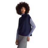 United Colors of Benetton Bayan Maglia G/C S/M 1244d10ef Erkek Yelek, Mavi, S