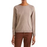 United Colors of Benetton Bayan Maglia M/L 1035d1p17 kazak, bej, S