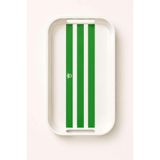 United Colors of Benetton Be-Kct64-Y Melamine Yeşil 19*33 Cm Servis Tepsisi