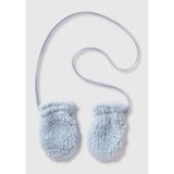 United Colors of Benetton Bebek Açık Mavi İpli Eldiven, 12-18 Ay, 225A68HPAG008, Açık Mavi, üniseks-bebek