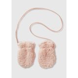United Colors of Benetton Bebek İpli Eldiven, 9-12 Ay, 225A68HPAG008, Toz Pembe, üniseks-bebek