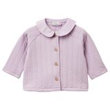 United Colors of Benetton Bebek Sweatshirt Hırka, 3-6 Ay, 225A3JOEA501P, Lila, Bebek-Kızlar