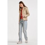 United Colors Of Benetton Bej Kadın / Kız Kdn_polyester Dolgulu Feramuarlı Kapüşonlu Slim Fit Puffer Mont Model Kodu: ( 2TWDDN07O2B1) - XS