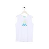 United Colors Of Benetton Beyaz Erkek Çocuk Baskılı T-Shirt 3I1XCH023