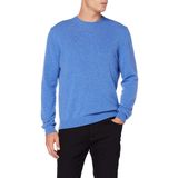 United Colors Of Benetton Bisiklet Yaka Merino Kazak Erkek Triko, Mavi (Mavi Melanj 5F6), X-L (Üretici Ölçüsü: Xl)