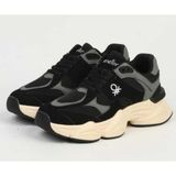 United Colors Of Benetton BNI-11566 Kadın Ithal Sneaker Spor Ayakkabı - Siyah