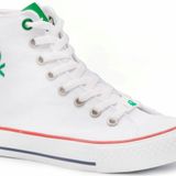 United Colors of Benetton Bnt 22y 30628 Beyaz Kadın Ayakkabı