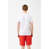 United Colors of Benetton BNT-M21135 Beyaz Erkek T-shirt