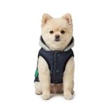 United Colors of Benetton BNT-RC2503 Köpek Kıyafeti Yelek Yağmurluk Siyah