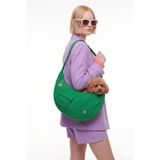 United Colors of Benetton BNT-RC2507-a Kedi Köpek Çantası. Çapraz Askılı Çanta Yeşil Medium