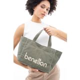 United Colors of Benetton BNT1102 Haki Kadın El Çantası