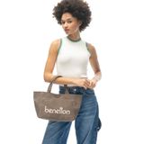 United Colors of Benetton BNT1102 Kahve Kadın El Çantası