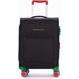 United Colors of Benetton BNT2800 Siyah Kabin Boy Kumaş Valiz