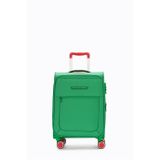 United Colors of Benetton BNT2800 Yeşil Kabin Boy Kumaş Valiz