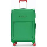 United Colors of Benetton BNT2800 Yeşil Orta Boy Kumaş Valiz