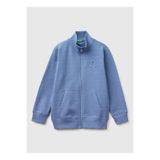 United Colors of Benetton Buz Mavisi Erkek Çocuk Baskılı Sweatshirt 3J68C501B