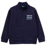 United Colors of Benetton Çocuk ve gençler Giacca M/L 3j70g504a örgü ceket, mavi, 2 yaş