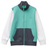 United Colors of Benetton Çocuklar ve gençler Giacca M/L 3j68c501b örgü ceket, çok renkli, 130 cm