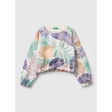 United Colors Of Benetton Çok Renkli Kız Çocuk Baskılı Sweatshirt 35UJC10OB