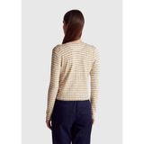 United Colors of Benetton Desenli Hırka, s, 125A12F3D5028, Krem, Kadın