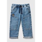 United Colors Of Benetton Erkek Bebek Denim Pantolon F01W - Mavi