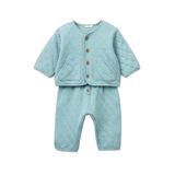 United Colors of Benetton Erkek Bebek Pantolon 3TPMAK01M, Açık Mavi Toz 3B8, 50