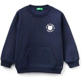 United Colors Of Benetton Erkek Bebek Sweatshirt 3EB5G10BA - 18 - 24 Ay - Lacivert