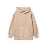 United Colors of Benetton Erkek Çocuk Baskılı Soluk Efektli Kese Cepli Kapüşonlu Sweatshirt, 225P3WITC204G