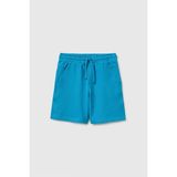 United Colors Of Benetton Erkek Çocuk Beli Lastikli Relaxed Fit Bermuda Şort Mavi 6-14 Yaş - 6 - 7 Yaş