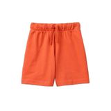 United Colors of Benetton Erkek Çocuk Benetton Logo Bermuda Penye Şort