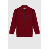 United Colors of Benetton Erkek Çocuk BNT-B23351 Sweatshirt Kırmızı
