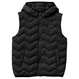 United Colors of Benetton Erkek çocuk Gilet 2twdcj00r yelek, siyah, 130 cm
