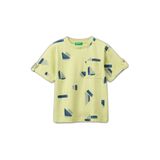 United Colors of Benetton Erkek Çocuk Gömlek 39TPG10MT, Çok Renkli 67T, 3 Yaş