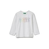 United Colors of Benetton Erkek Çocuk Gömlek 3I1XG10LM, Optik Beyaz 101, 2 Yaş