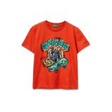United Colors of Benetton Erkek Çocuk Gömlek 3I1XG10MA, Mercan 34Y, 2 Yaş