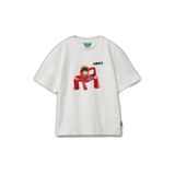 United Colors of Benetton Erkek Çocuk Gömlek 3MI5C10S9, Beyaz/Krem 901, 170