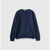 United Colors Of Benetton Erkek Çocuk Kazak 103X - Lacivert - 11 - 12 Yaş