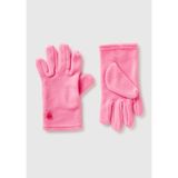 United Colors of Benetton Erkek Çocuk Logo Detaylı Eldiven, 7-8 Yaş, 225A6U87CG007, Pembe, erkek-çocuk