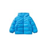 United Colors of Benetton Erkek Çocuk Mavi Logo İşlemeli Mont 2-3 Yaş