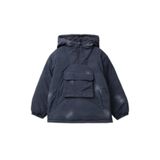 United Colors of Benetton Erkek Çocuk Mont, 10-11 Yaş, 225A2OFDCN06S, Bej-Koyu Pembe, Erkek Çocuklar