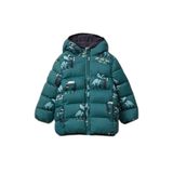 United Colors of Benetton Erkek Çocuk Mont, 12-18 Ay, 225A23ANGN047, Koyu Yeşil, Erkek Çocuklar