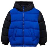 United Colors of Benetton Erkek Çocuk Mont, 13-14 Yaş, 225A2WU0CN06N, Mavi-Siyah, Erkek Çocuklar