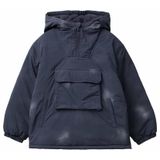 United Colors of Benetton Erkek Çocuk Mont, 6-7 Yaş, 225A2OFDCN06S, Bej-Koyu Pembe, Erkek Çocuklar