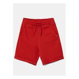 United Colors of Benetton Erkek Çocuk Regular Fit Baskılı Şort, 11-12 Yaş, 5003360002, Kırmızı, Erkek Çocuk
