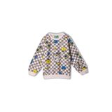 United Colors of Benetton Erkek Çocuk Tamamı Baskılı Logo Etiketli Bisiklet Yaka Sweatshirt, 225P34GTG10IG