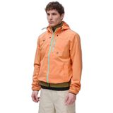 United Colors of Benetton Erkek Giubbino 26vgun070 yağmurluk, turuncu, L