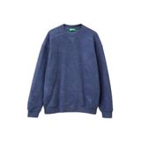 United Colors of Benetton Erkek Maglia G/C M/L 3nmeu109t kapüşonlu sweatshirt, Mavi, XS