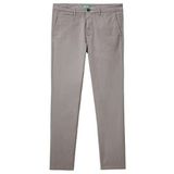United Colors of Benetton Erkek Slim Fit Chino Pantolon, Gri, 52