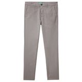 United Colors of Benetton Erkek Slim Fit Chino Pantolon, Gri, 54